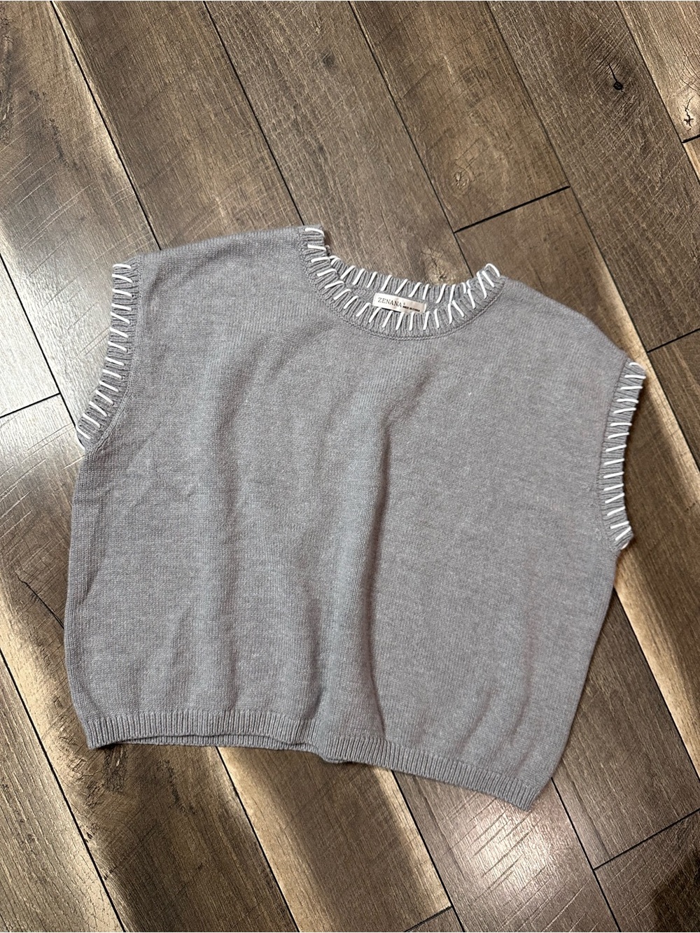 Zenana Sleeveless Sweater